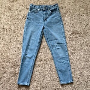 American Eagle Outfitters Light Blue Mom Jeans